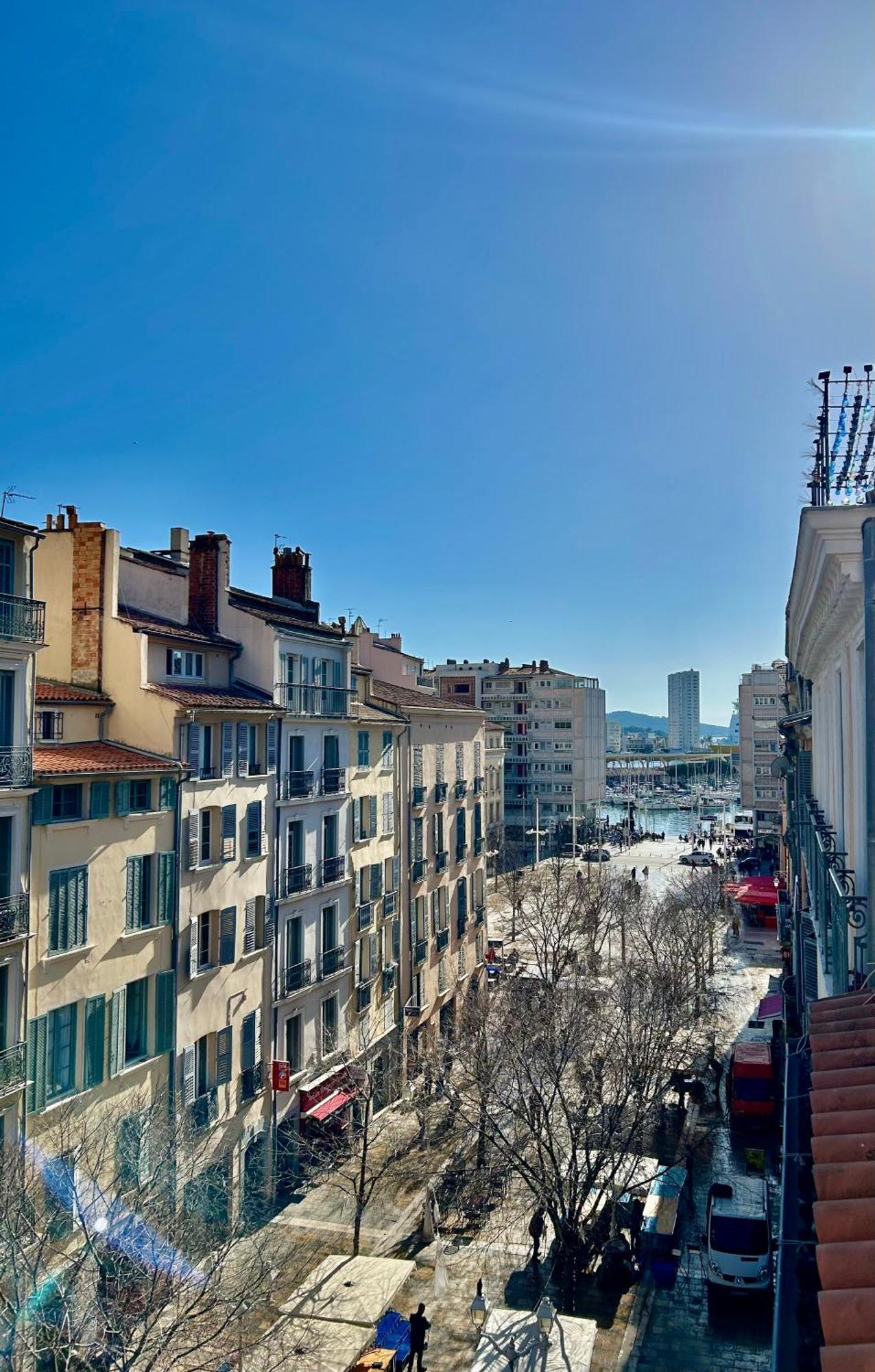 Duplex Climatise Proche Port Toulon Apartment Luaran gambar