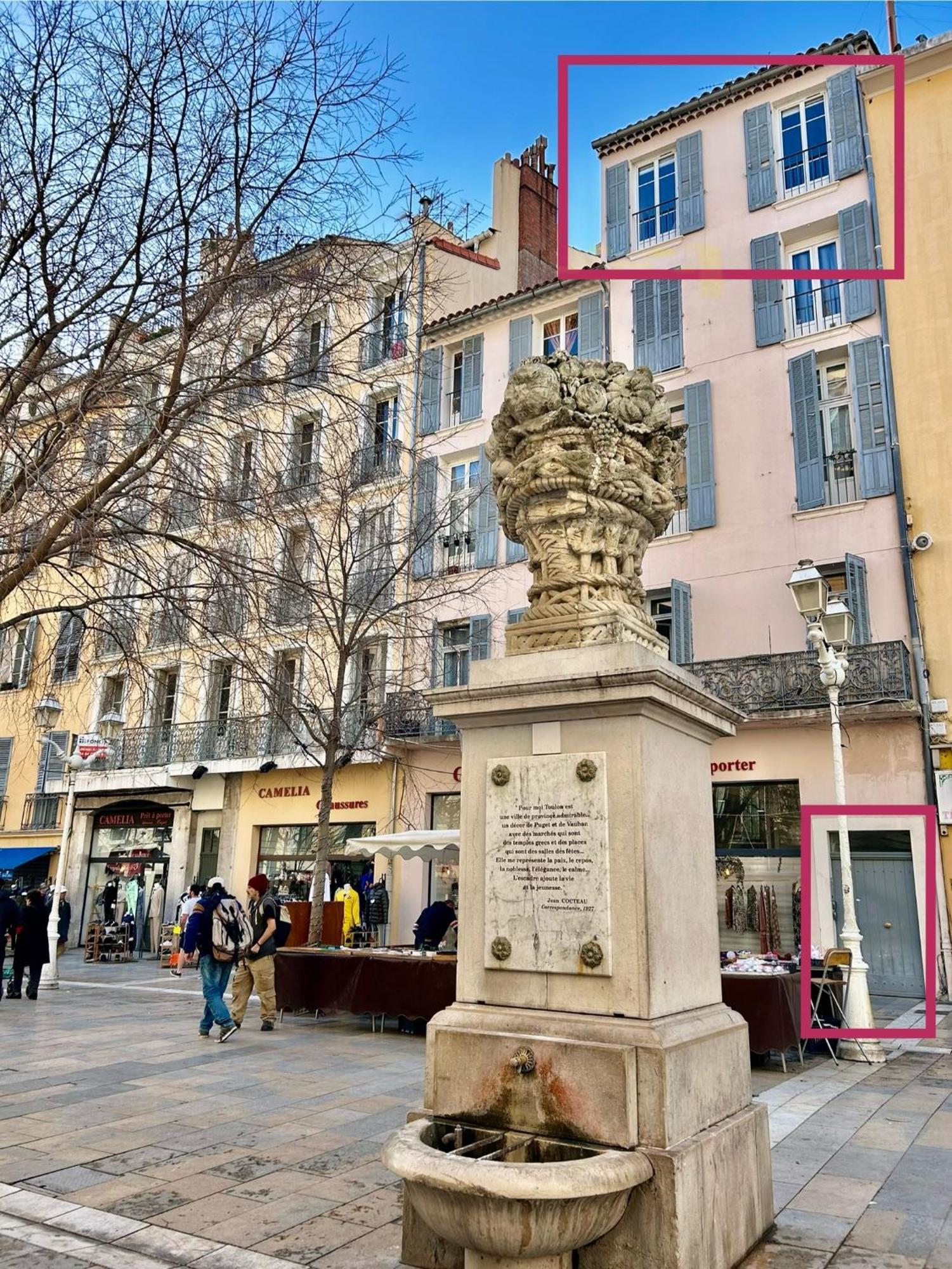 Duplex Climatise Proche Port Toulon Apartment Luaran gambar